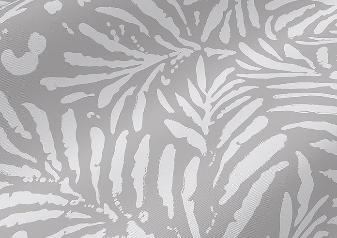 Balmy Palms (Blackout), Grey Whisp - Roller Blind - Image 4